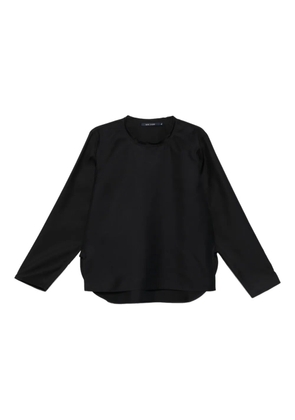 Sofie D'hoore round-neck long-sleeve blouse - Black
