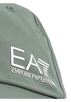 Ea7 Emporio Armani logo cap - Green