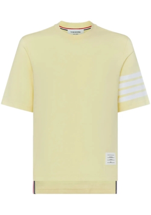 Thom Browne 4-Bar short-sleeve T-shirt - Yellow