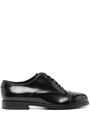 Bally hardware-laces oxford shoes - Black