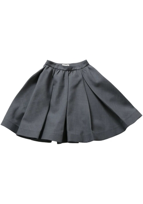 SHUSHU/TONG wool-blend skirt - Grey
