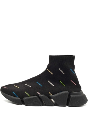 Balenciaga Pre-Owned Speed knitted sneakers - Black
