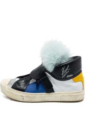 Fendi Pre-Owned Karlito sneakers - White