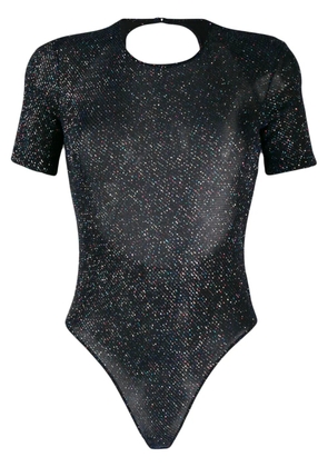 Faith Connexion lurex bodysuit - Black