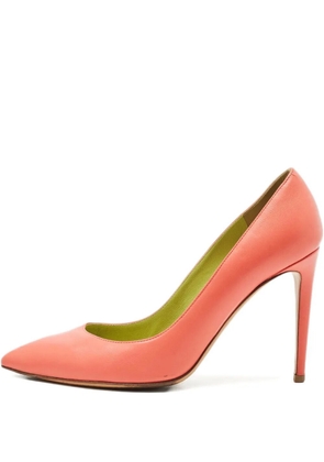 Ralph Lauren Vintage 105mm leather pumps - Pink