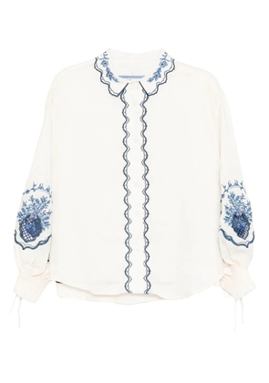 Agua By Agua Bendita Abadía Wild shirt - Neutrals