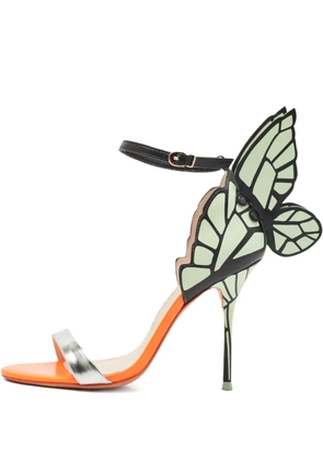 Sophia Webster Evangeline butterfly-wing sandals - Orange