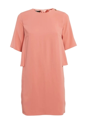 Elisabetta Franchi ruffle-detailing midi dress - Pink