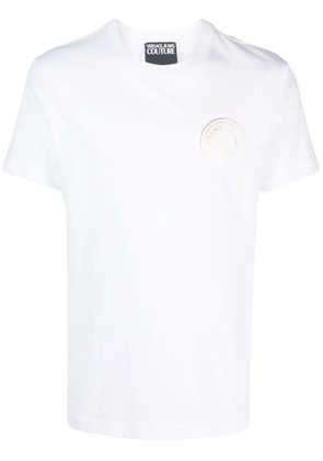 Versace Jeans Couture logo-print cotton T-shirt - White