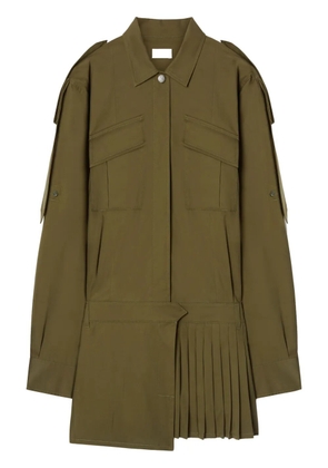 Off-White Savana mini dress - Green