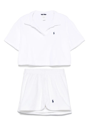 Polo Ralph Lauren logo-embroidered shorts - White