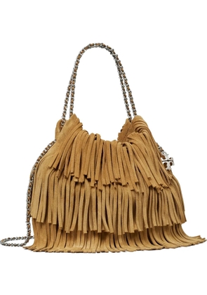 Tory Burch mini Fleming cross body bag - Neutrals