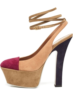 Saint Laurent Pre-Owned 110mm Tribtoo pumps - Neutrals