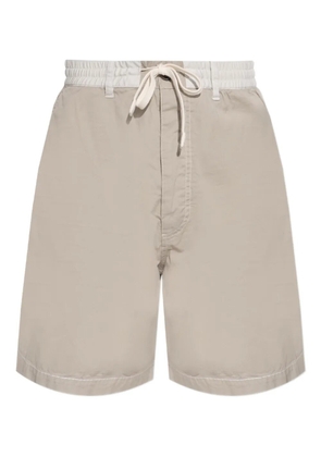 DSQUARED2 drawstring straight shorts - Neutrals