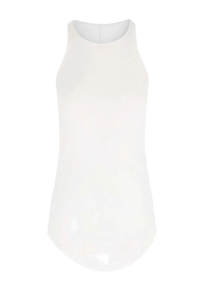 Rick Owens ribbed round-neck top - White