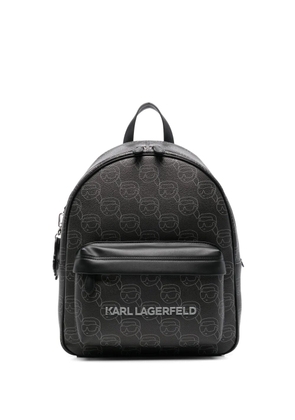 Karl Lagerfeld Ikon Monogram backpack - Black