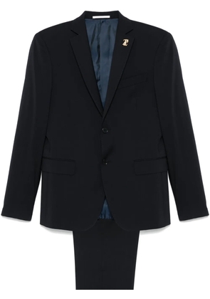 Pal Zileri brooch detail suit - Blue
