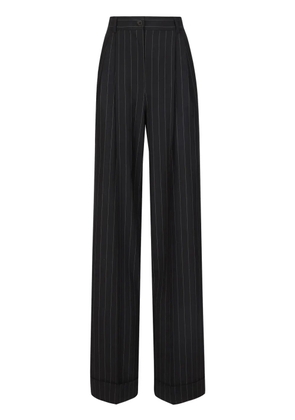Dolce & Gabbana pinstriped trousers - Black