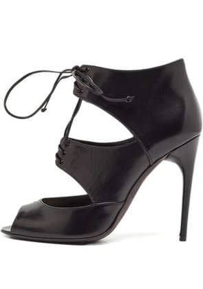 Tom Ford Vintage 115mm leather heeled boots - Black