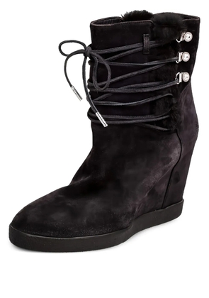 Le Silla suede ankle boots - Grey