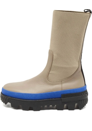 Moncler Vintage panelled Chelsea boots - Neutrals