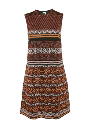 Missoni Pre-Owned ribbed-knit dress - Brown