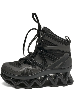 Marc Jacobs Vintage 45mm leather high-top platform sneakers - Black