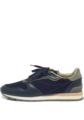 Brunello Cucinelli panelled sneakers - Blue