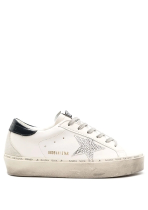 Golden Goose Hi Star leather sneakers - White