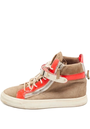 Giuseppe Zanotti Vintage Coby suede sneakers - Neutrals