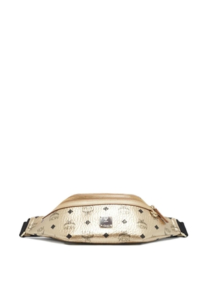 MCM Pre-Owned monogram belt bag - Gold