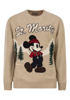 MC2 Saint Barth Heron embroidered sweater - Neutrals