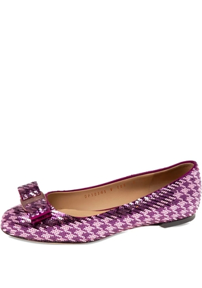 Ferragamo Pre-Owned Varina ballet flats - Purple