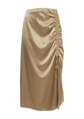 Polo Ralph Lauren ruched mini skirt - Neutrals