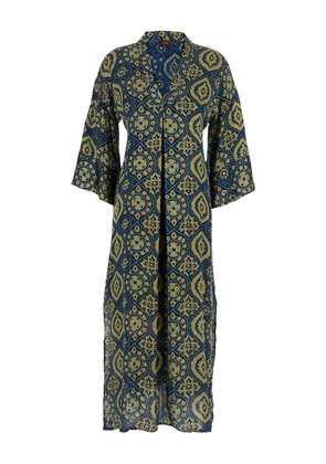 OBIDI Jasmine midi dress - Blue