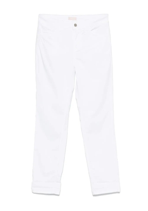 LIU JO logo-embellished trousers - White