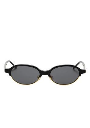 Karen Wazen round-frame sunglasses - Black