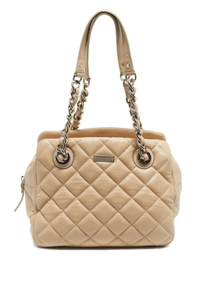 Kate Spade Elizabeth quilted leather satchel bag - Neutrals