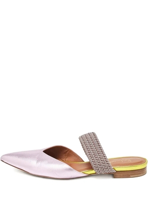 Malone Souliers Maisie leather ballet flats - Pink