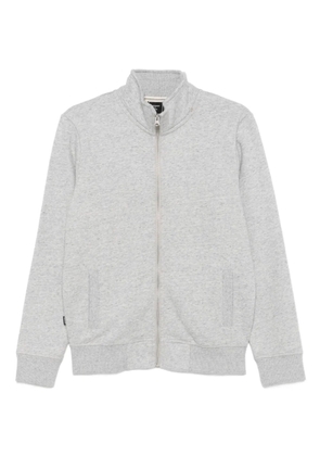 Superdry mélange-effect zip-up sweatshirt - Grey