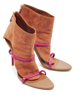 Malone Souliers dual-strap heeled sandals - Brown