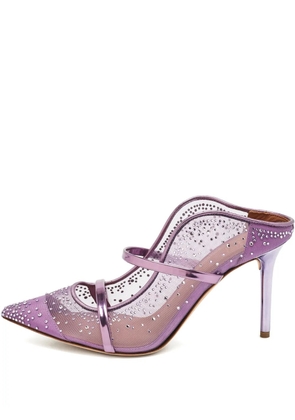 Malone Souliers Maureen crystal-embellishment mules - Purple