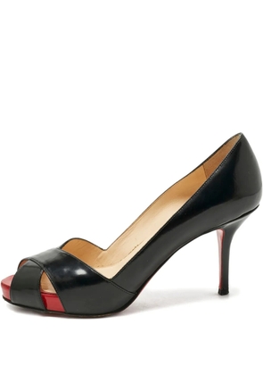 Christian Louboutin Pre-Owned Shelley criss-cross pumps - Black