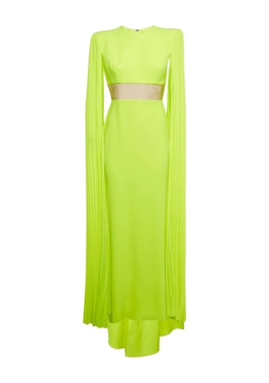 Alex Perry draped maxi dress - Green