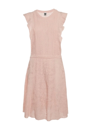 Missoni Pre-Owned knit ruffled mini dress - Pink