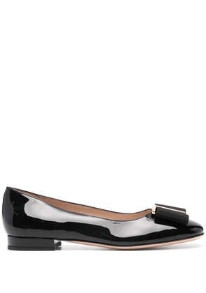 TOM FORD Audrey 20mm patent ballerina shoes - Black