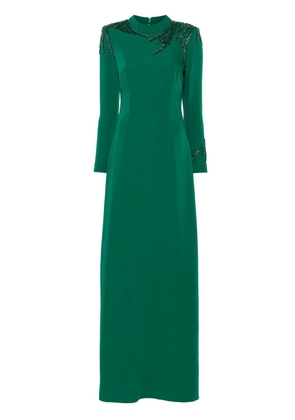 CRISTALLINI Nemesis maxi dress - Green