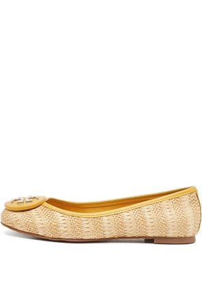 Tory Burch pre-owned Reva woven ballet flats - Neutrals