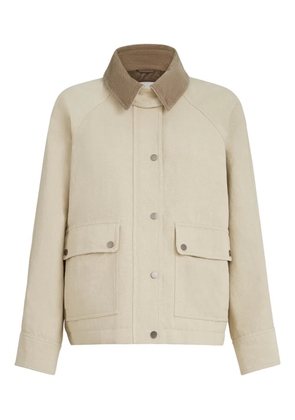 Brunello Cucinelli button-up jacket - Neutrals