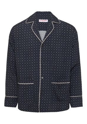 Orlebar Brown Murray printed overshirt - Blue
